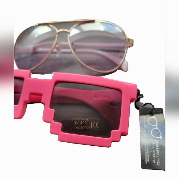 2 Pairs Sunglasses - Picture 2 of 2